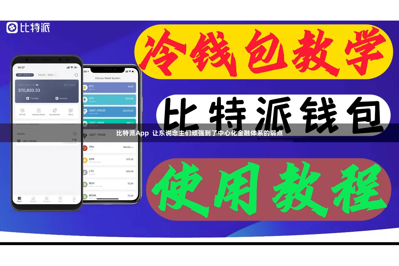 比特派App 让东说念主们顽强到了中心化金融体系的弱点