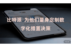 比特派  为他们量身定制数字化措置决策