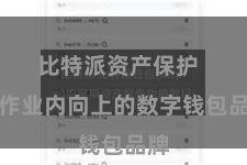比特派资产保护  动作业内向上的数字钱包品牌