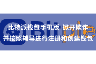 比特派钱包手机版  掀开欺诈并按照辅导进行注册和创建钱包