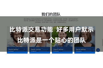 比特派交易功能  好多用户默示比特派是一个贴心的团队