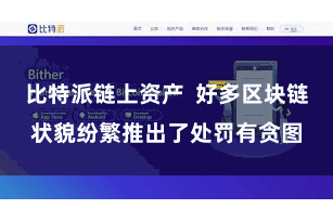 比特派链上资产  好多区块链状貌纷繁推出了处罚有贪图